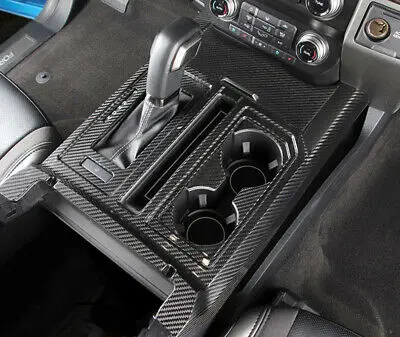 Продажа Чехол для рулевого колеса из углеродного волокна 2 шт. для Ford F150 F-150 2015-2019