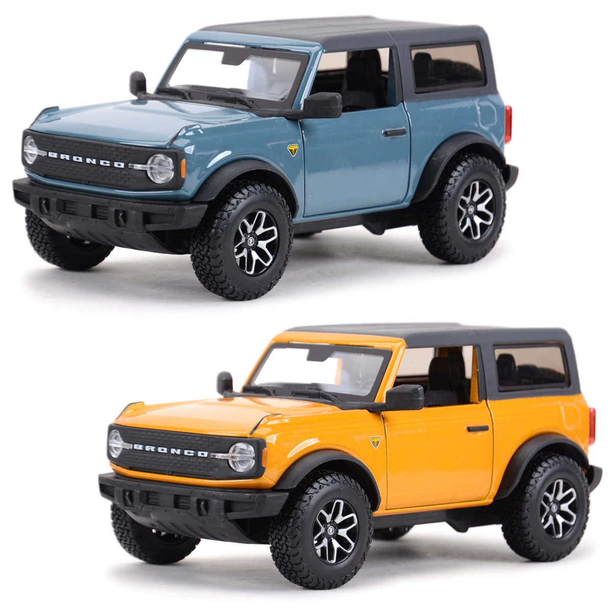 

Maisto 1:24 2021 Ford Bronco Badlands Static Die Cast Vehicles Collectible Model Car Toys