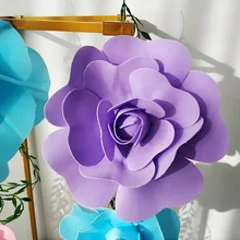 Цветы из ПЭ декор для детской комнаты искусственные большие