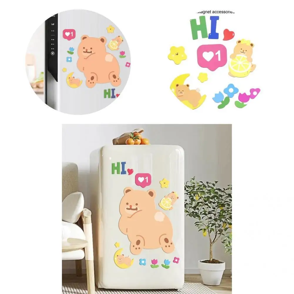 

Magnetic Message Board Fashion Creative Planner Magnetic Whiteboard Sheet Practical Stain-Resistant Magnetic Notice Board