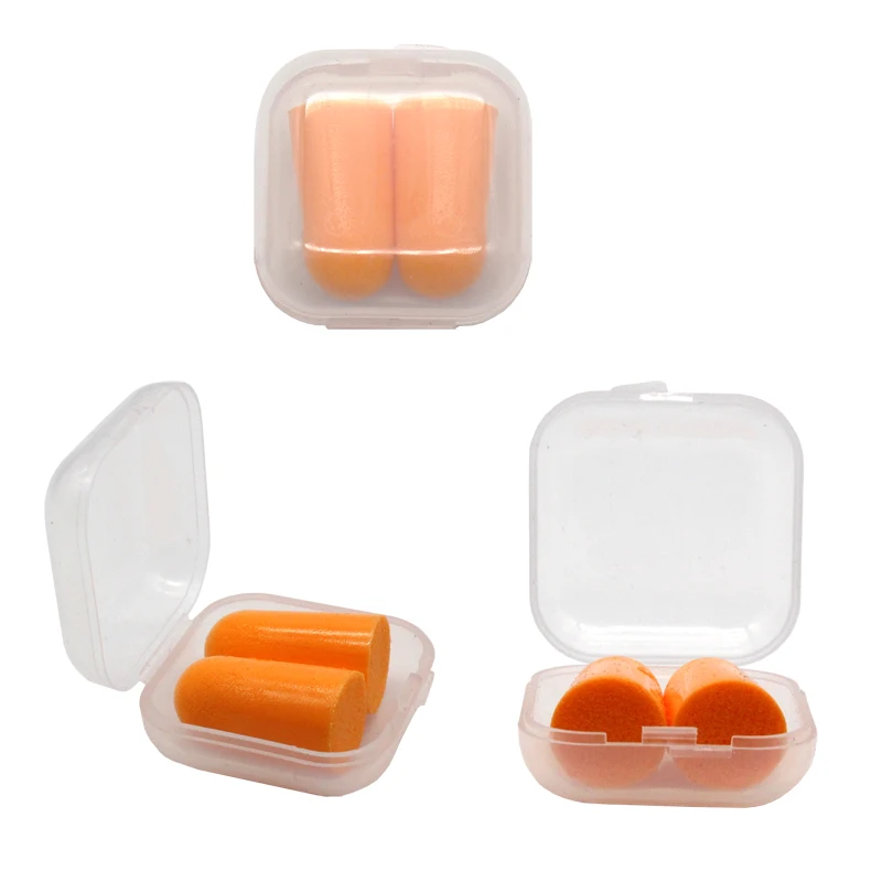 10 пар/лот одноразовые мягкие поролоновые затычки для ушей защиты слуха Шум