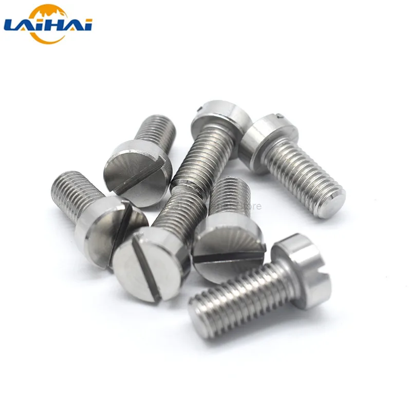 10/50pcs M1.6 M2 M2.5 M3 M4 M5 M6 304 A2-70 stainless steel GB65 Slotted Cap Head Slot Column Round Cheese Screw Bolt - купить по