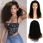 Бразильские вьющиеся волосы, передний парик на сетке, парик из натуральных волос, предварительно выщипанные волосы, парик в стиле jorijk 30 дюймов, парик 13x4 360 для черных женщин