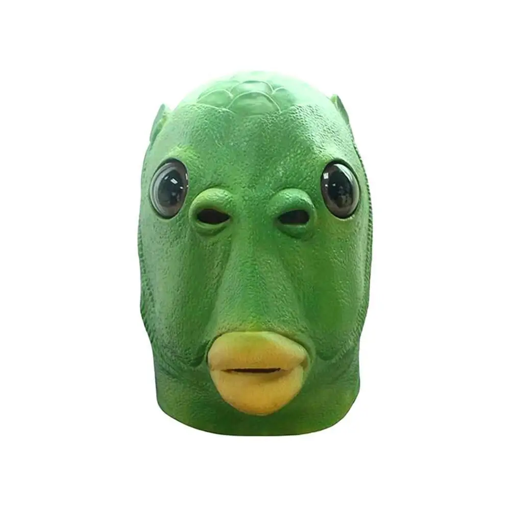 Женская/Мужская Карнавальная маска Забавный костюм для косплея эмульсионная