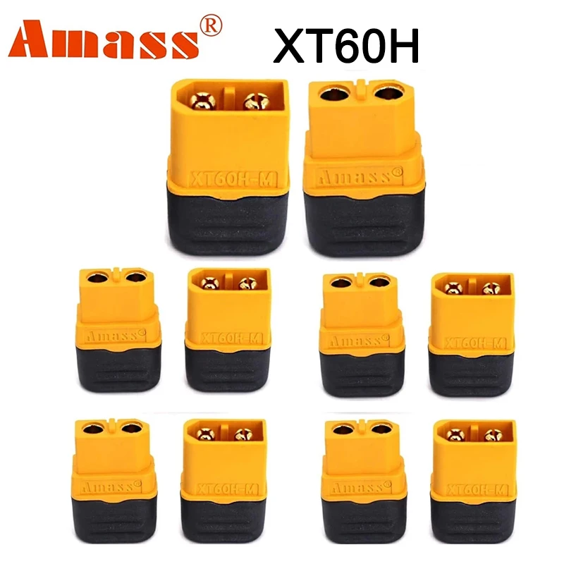 5 пар разъемов Amass XT90S XT90 XT60 XT60H XT30 MR30 MR60 MT30 MT60 XT60I XT60W XT60PW XT30PW T-type PW XT150 AS150 EC5 | Игрушки