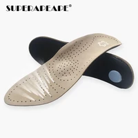 unisex orthotics shoes insoles flat foot high arch support 2 8 3cm orthopedic pad cushion for ox leg health care