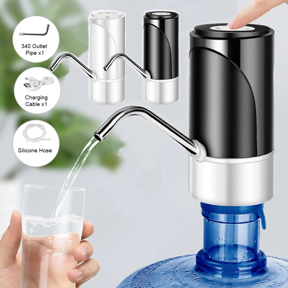 

Гаджеты для дома бутылка питьевой воды насос мини бочкообразные водяной насос электрический USB зарядка Автоматическая Портативный диспенс...