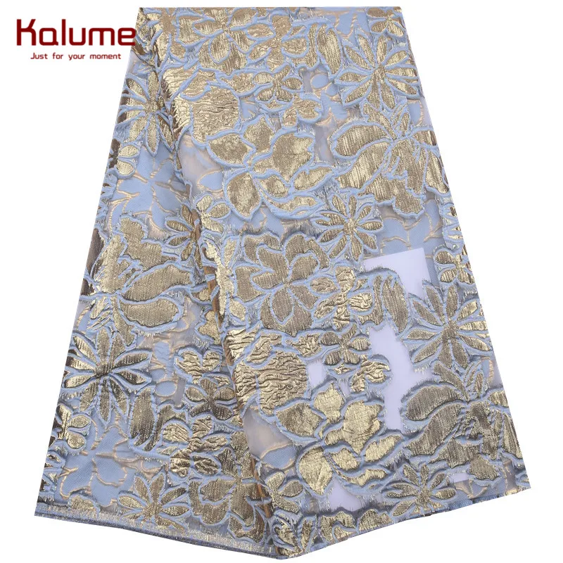 Серая африканская сухая кружевная ткань вышитое кружево в нигерийском стиле для