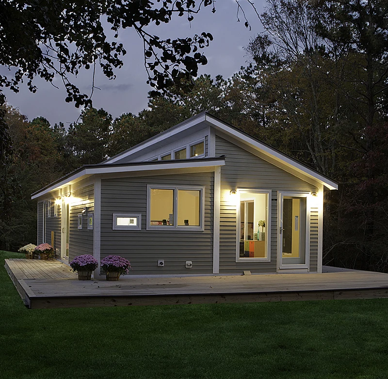 Быстрый сборочный плоский сборный дом для дома/офиса с кухни и мебелью|Кровати| |