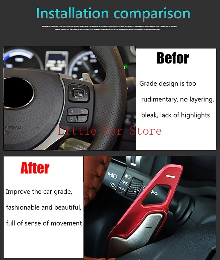 Алюминиевые Чехлы для рулевого колеса Lexus NX 300h 300 IS 350 2013-20 RC 2015-20