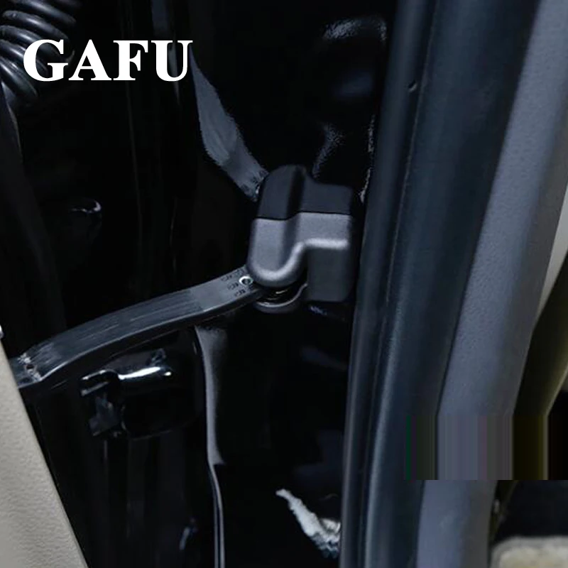 Автомобильный Стайлинг отделка дверного замка чехол ограничитель открывания