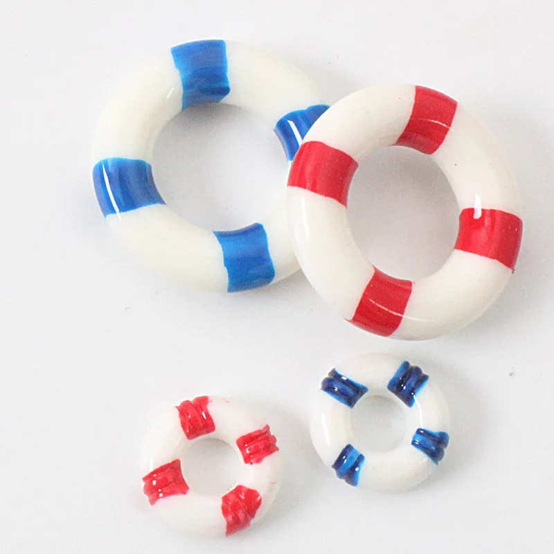 Популярный спасательный буй плавательный круг мини кабошоны из смолы для