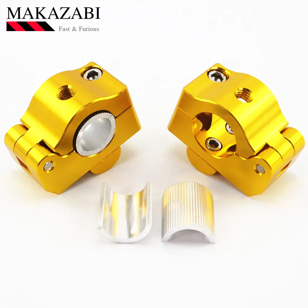 Универсальные подставки на руль мотоцикла зажим для установки толстые ручки