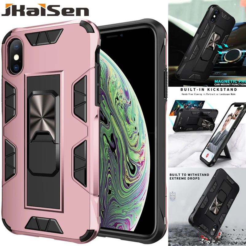 Невидимый армированный чехол для телефона iPhone 6 7 8 Plus X XR XS MAX противоударный