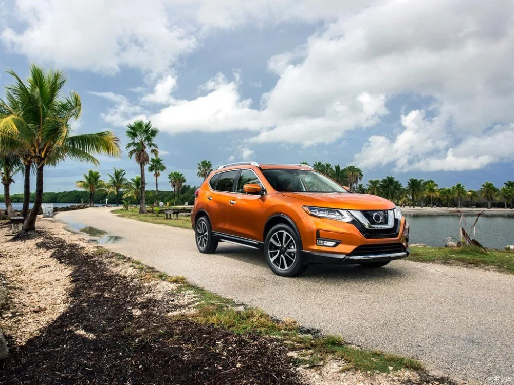 Для автостайлинга Nissan Rogue из нержавеющей стали обшивка порога Накладка дверной предохранитель пороги защита автомобиля стикер аксессуары