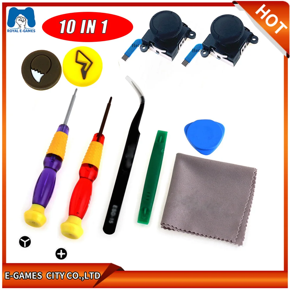 2020 3D аналоговый сенсорный джойстик замена джойстика для контроллера Nintendo Switch Joycon