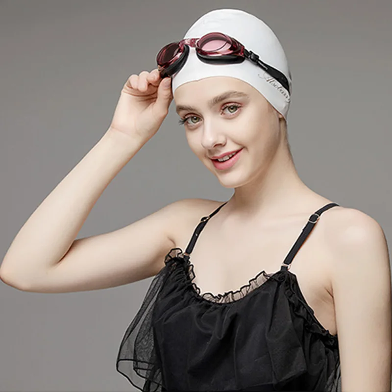 Женская шапка для дайвинга Водонепроницаемая высокоэластичная пляжная легкая