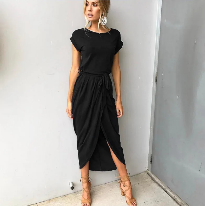 

Sexy Loose Solid Elegent Female Dresses Women Dress Womens Hot New Ladies