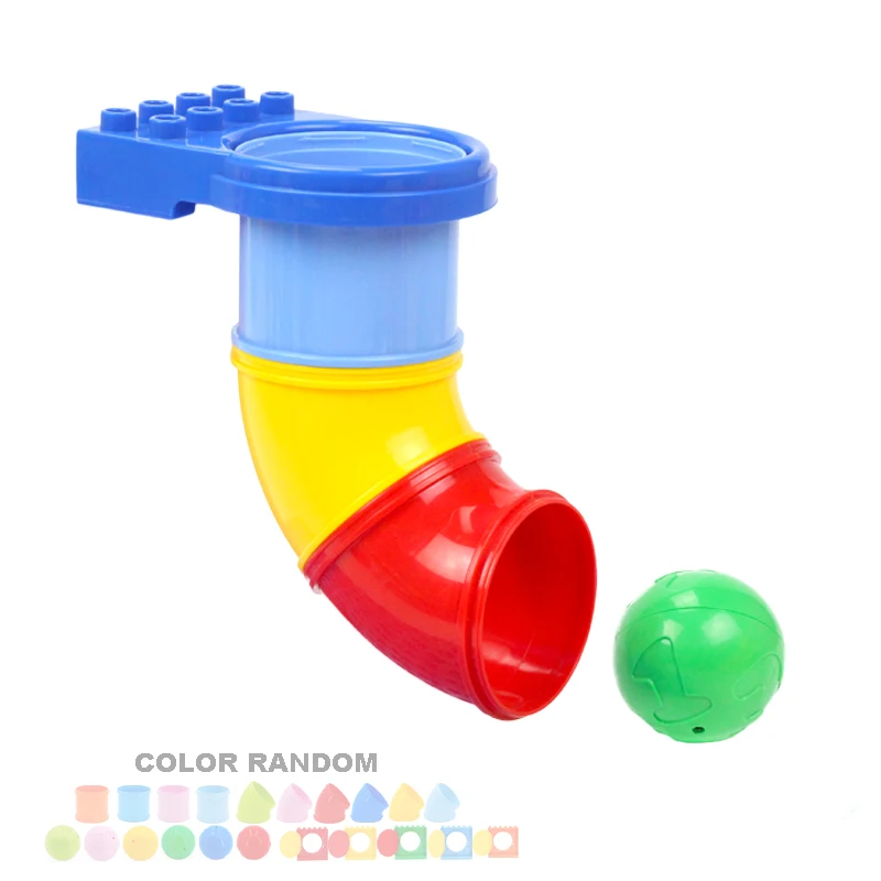 Большие строительные блоки для игровых площадок трубопровода Запчасти слайд