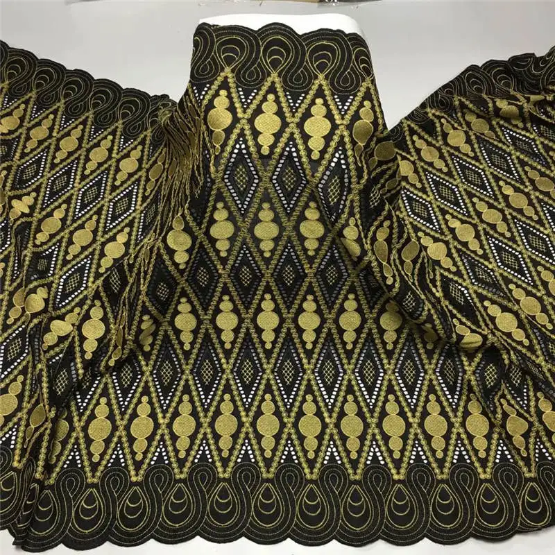 Африканская Хлопковая кружевная ткань 2020 Высококачественная швейцарская вуаль