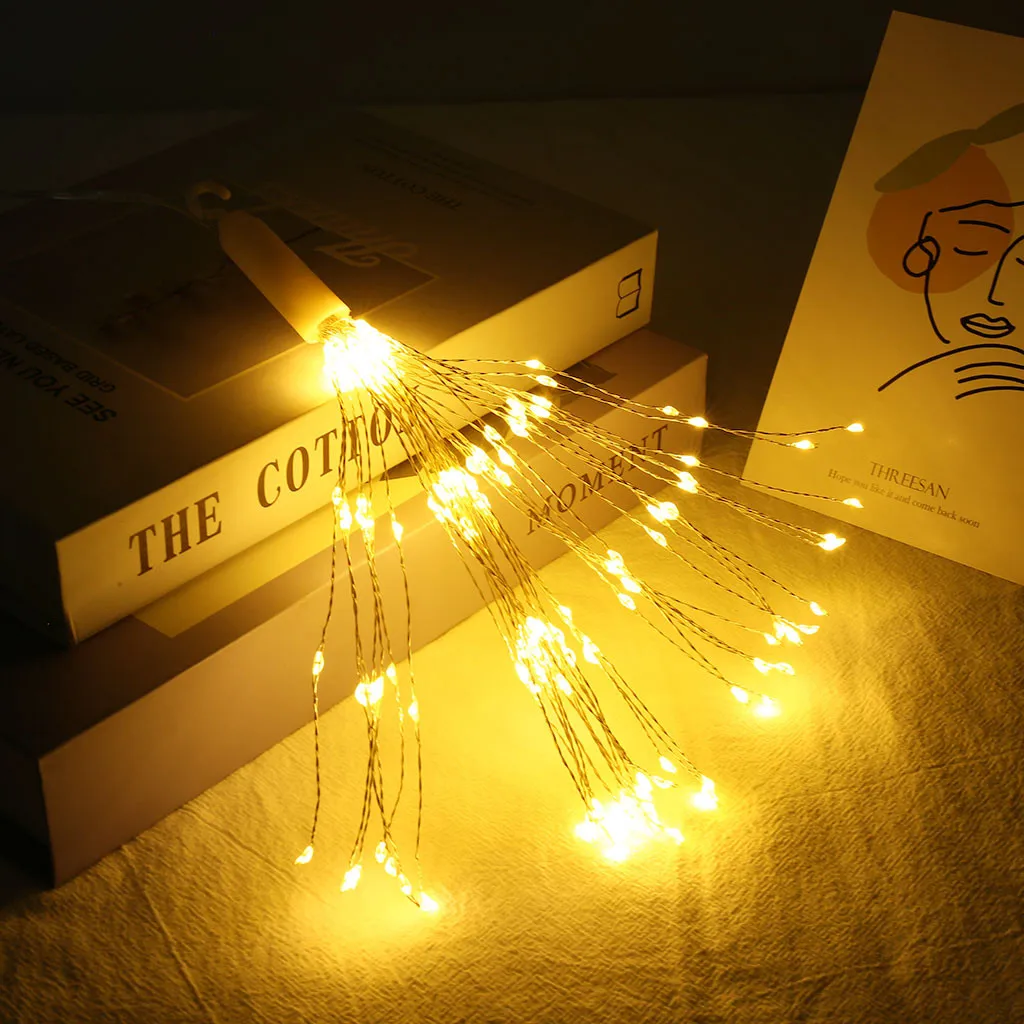 160 светодиодная уличная гирлянда на солнечной батарее Рождественский