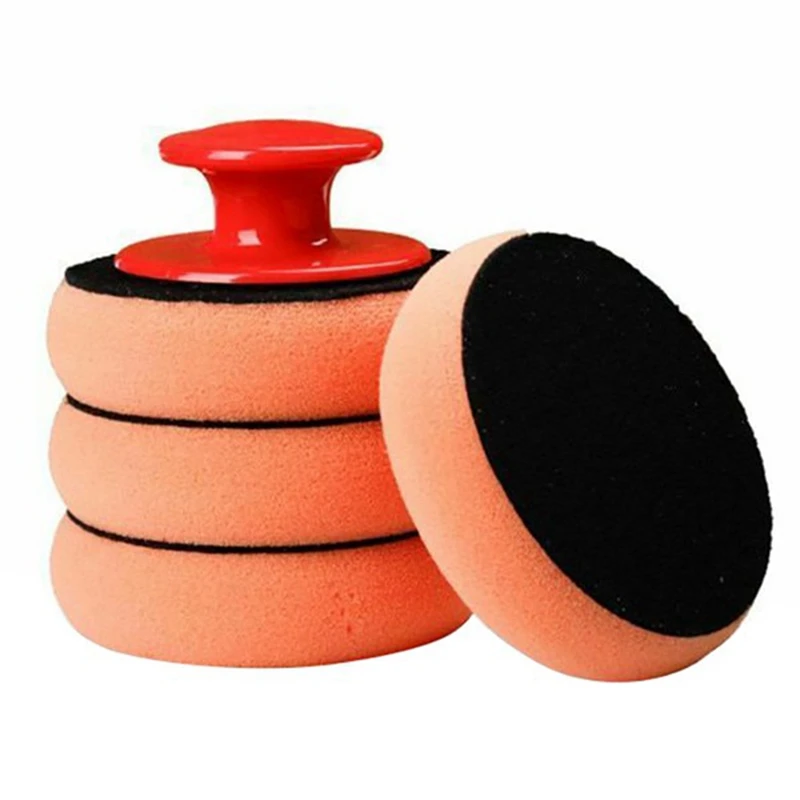 

Набор из 5 губки для полировки автомобиля, прочная полировальная подушка двойного назначения для мытья автомобиля, ручной инструмент для до...