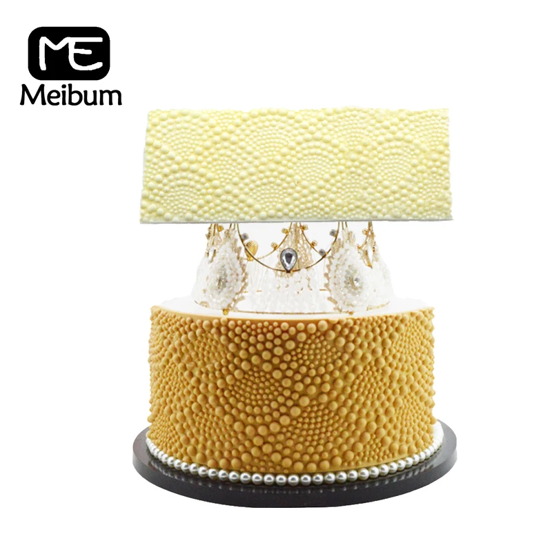 Новый стиль украшения перламутрового края помадка силиконовые формы для