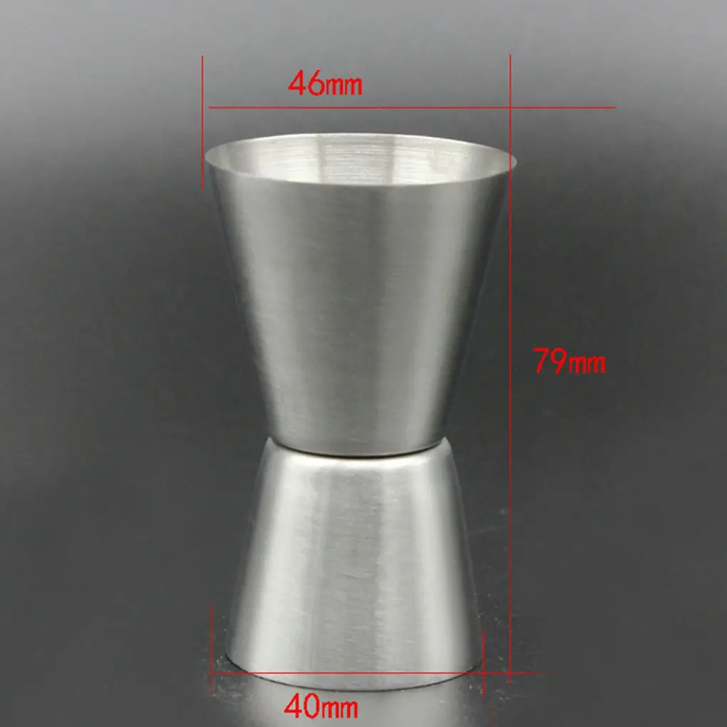 

35/50ml Stainless Steel Bar Measures Jigger Party Wine Cocktail Dual Spirit Drink Measure Cup