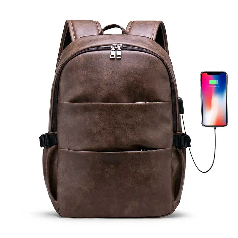 8 33$-4$) Многофункциональный Для мужчин рюкзак с отделение для обуви мужской ноутбук рюкзак из искусственной кожи черный рюкзак путешествия Водонепроницаемый дорожная сумка для Для мужчин - Цвет: 8