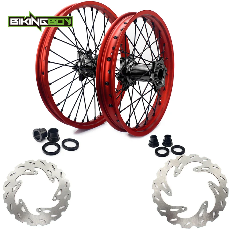 Передние и задние колеса BIKINGBOY 21 &quot19&quot/18 &quot ступицы тормозные диски роторы 125 540