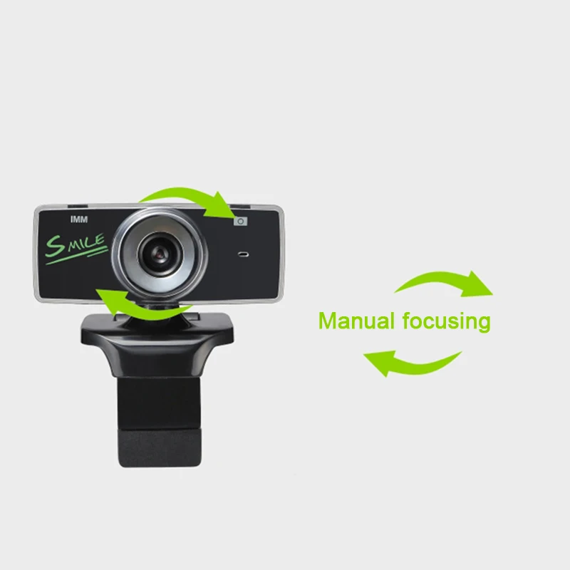 

HD Webcam with Microphone USB Portable for PC Laptop Desktop Computer Home SGA998