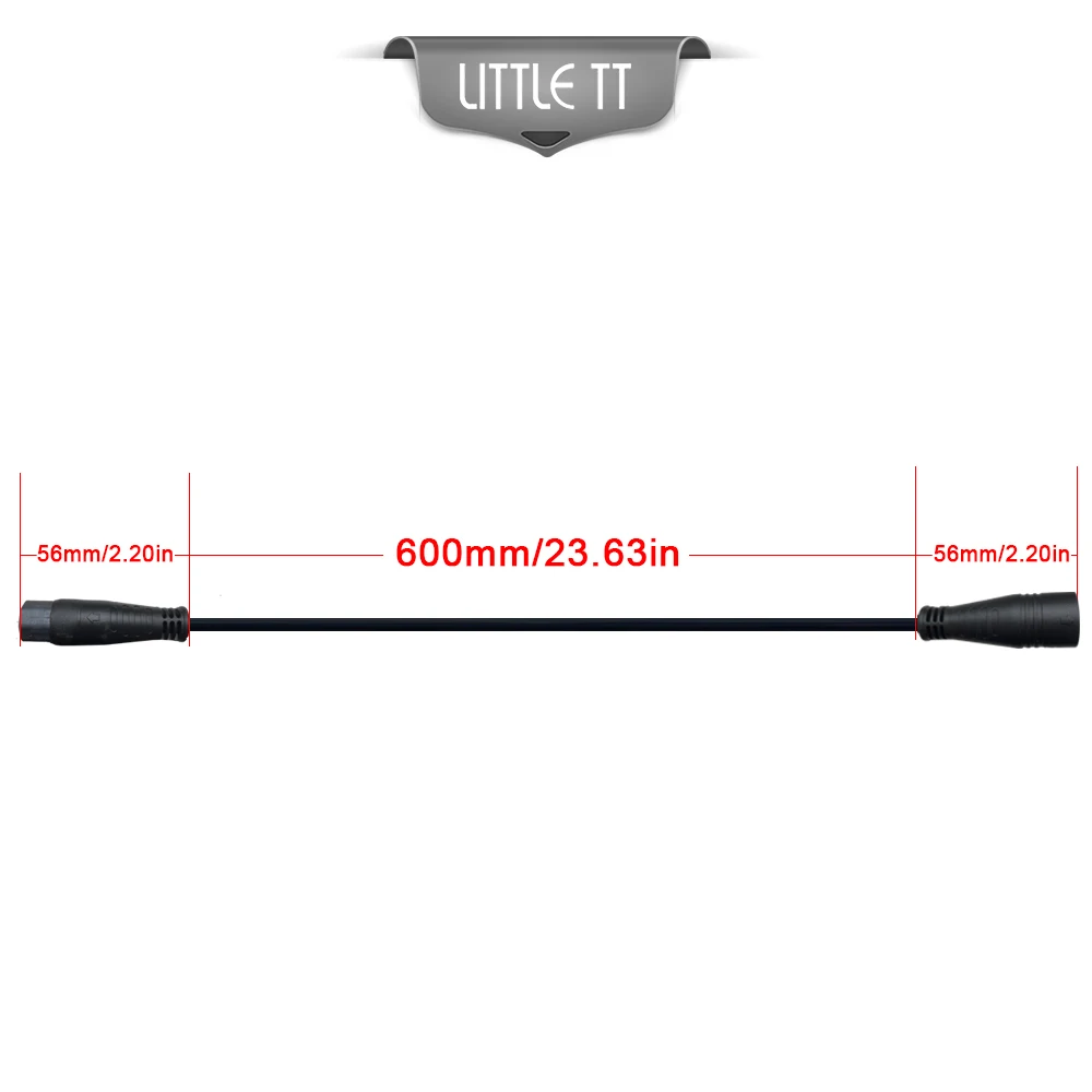 9 Pin Julet Wheel Hub Motor Cable 60cm EBike Extension Female To Male Connector For Electric bike Accessories | Спорт и развлечения