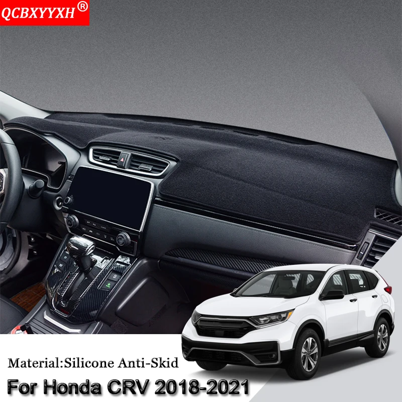 

Car Styling For Honda CRV 2018-2021 Auto Dashboard Protective Mat Shade Cushion Pad Rose Carpet Mat Cover Internal Accessories