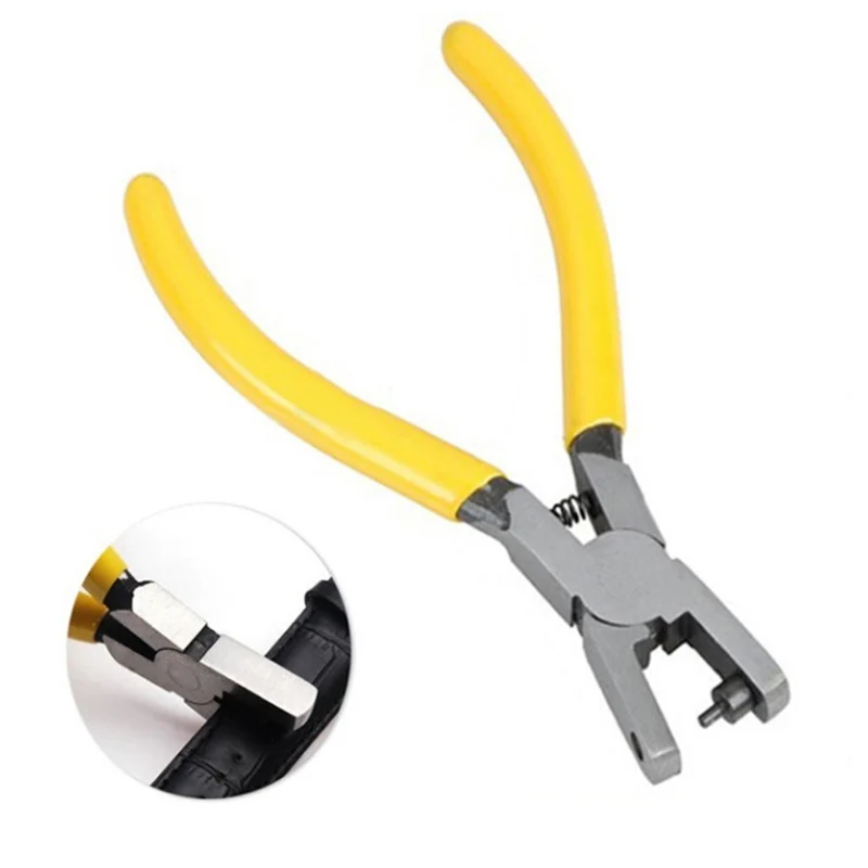 1Pcs Universal Hand Leather Strap Watch Band Belt Tool Hole Punch Pliers | Инструменты