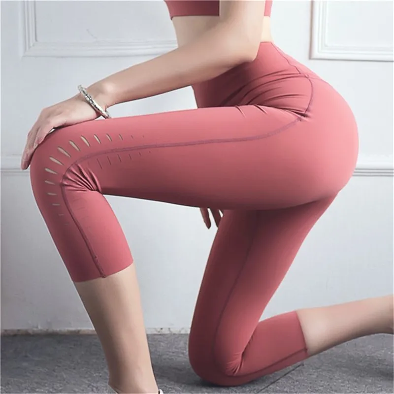 

Seamless Legging Calf-Length Yoga Pants Sports Clothing Solid High Waist Full Length Workout Leggings for Fittness Yoga Leggings