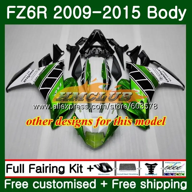 Корпус для YAMAHA FZ6N FZ6 R FZ 6R 2009 2010 2011 2012 2013 2014 2015 62CL. 4 FZ6R 09 10 11 12 13 14 15 лет серого и