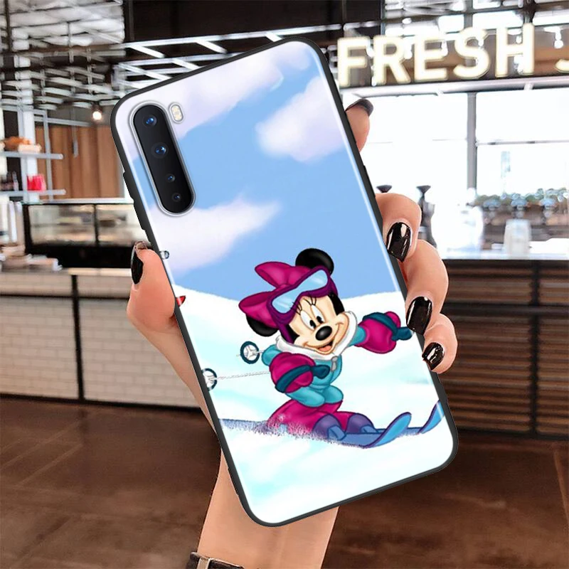 

Soft TPU Cover Disney Mickey Mouse for OnePlus Nord N100 N10 8T 8 7T 7 6T 6 5T Pro Black Phone Case