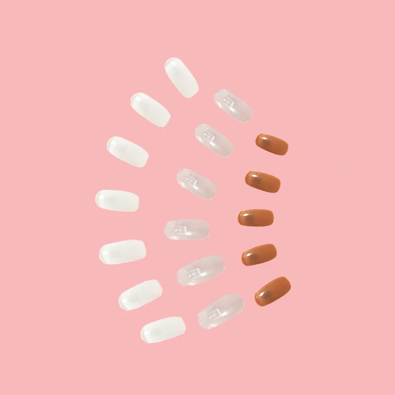 400 шт. Профессиональные Накладные ногти Типсы прозрачные накладные наклейки для