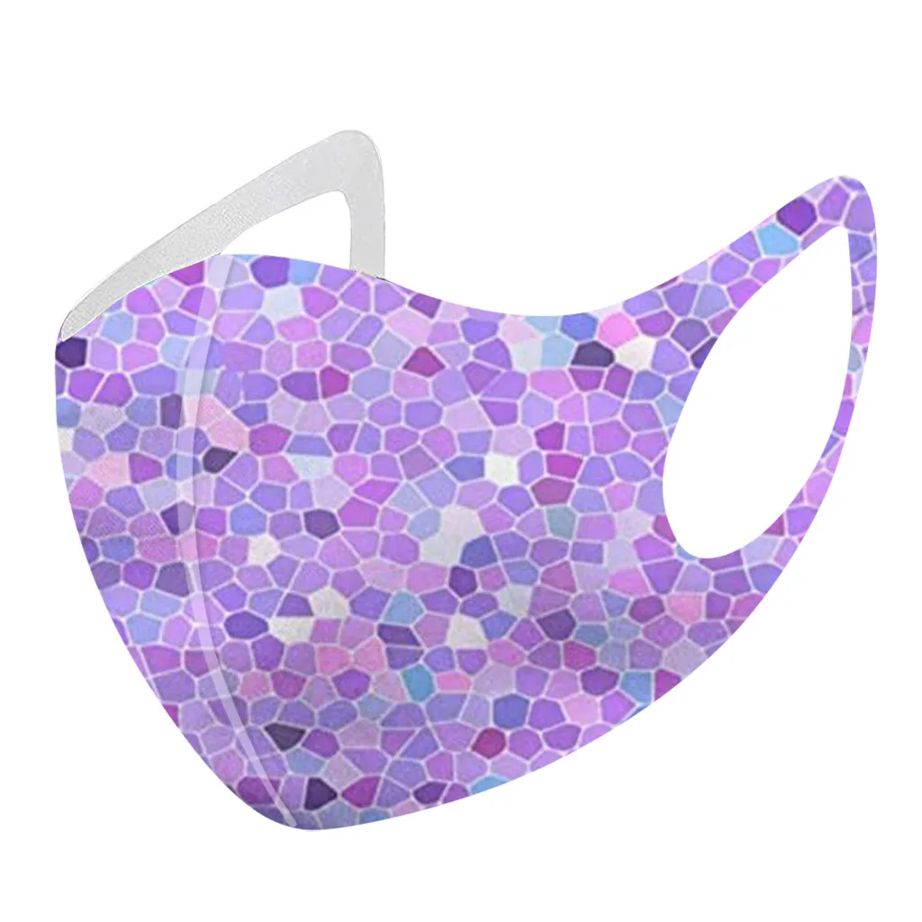 1 шт. маски для защиты от вирусов Печати Маски Рот Новинка моющийся дышащий