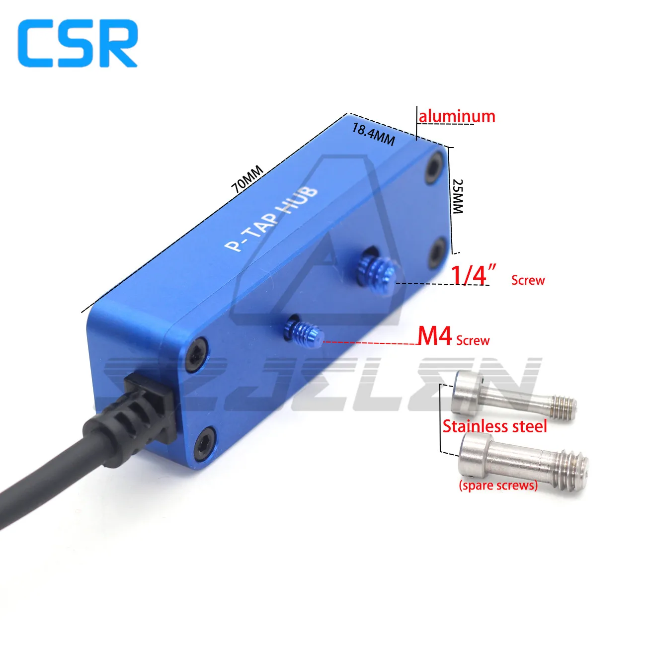 Steadicam m2 0B 3-контактный на 3-портовый разветвитель адаптера-концентратора P-Tap с