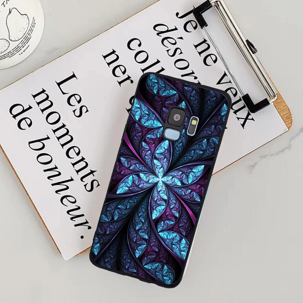 

Luxury vintage flowers Phone case For Samsung Galaxy Note 9 Case A7 2018 A6 A5 A9 S6 Note 8 10 A8 Plus 2018 Funda soft silicone