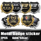 3D металлический автомобильный Стайлинг боковые двери окна автомобиля Декоративные наклейки для VW Volkswagen Golf 4 5 6 Polo Passat Tiguan Jetta Touran