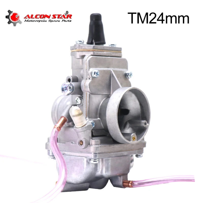Мотоциклетный карбюратор Alconstar Mikuni tm24 мм 24 Карбюратор Carb с плоской горкой