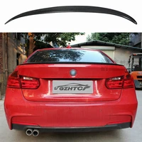 carbon fiber rear trunk spoiler for bmw f30 3 series 2012 2018 f80 m3 great fitment uv cut high gloss finished