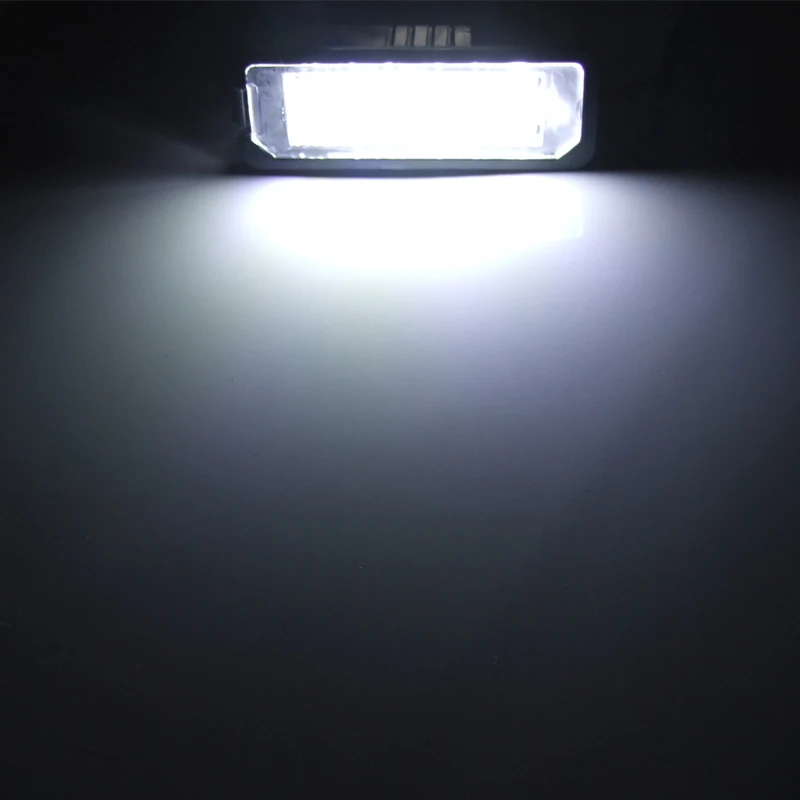 2x 18SMD 6 Вт светодиодные фонари номерного знака для VW GOLF MK4 5 7 6R Passat B6 Lupo Scirocco Polo