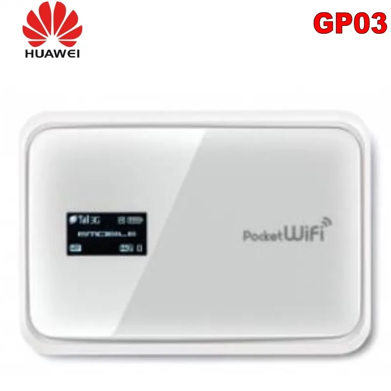

Оригинальный разблокированный Huawei GP03 3G Wifi роутер 42 Мбит/с со слотом для SIM-карты Поддержка USB-порта WCDMA 900/2100 МГц