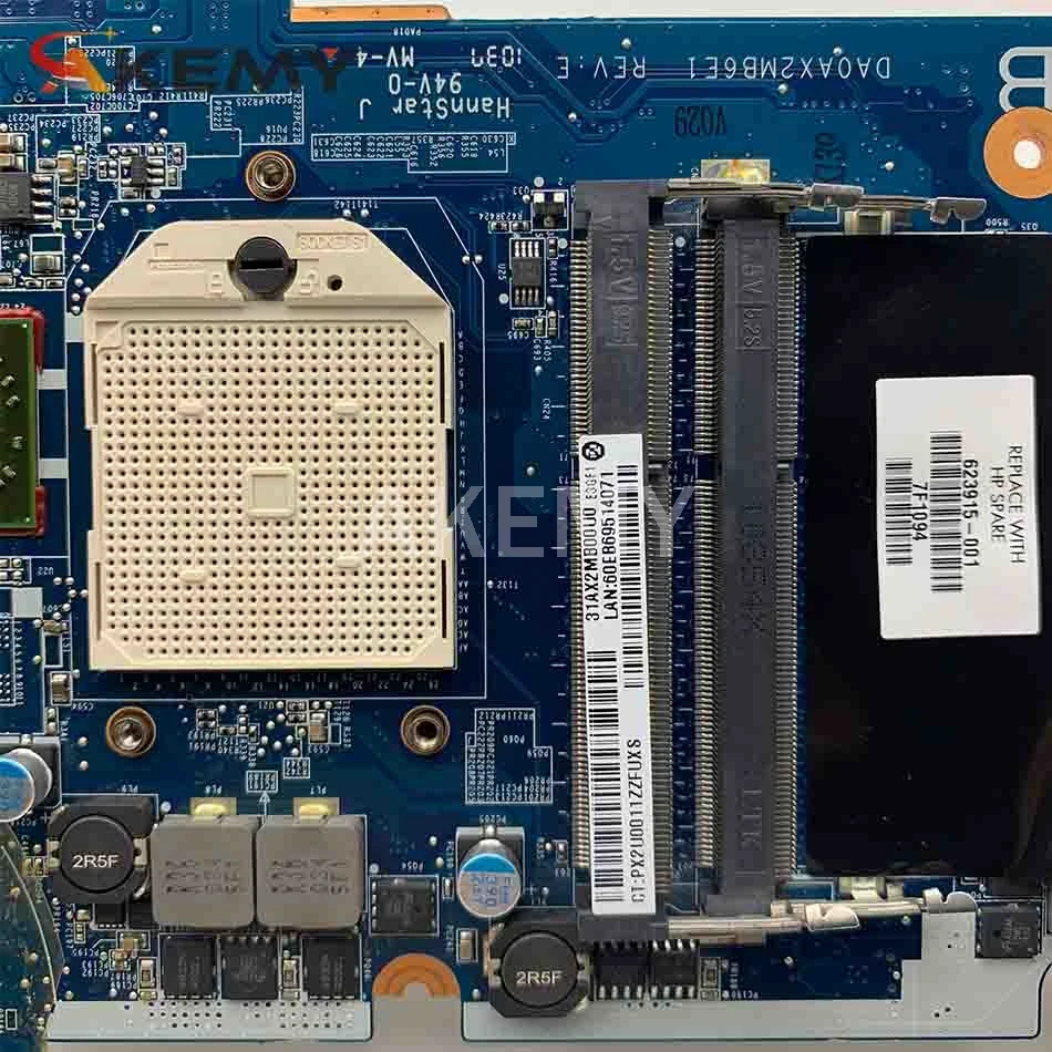 

592809-001 For HP G62 CQ62 CQ42 G42 motherboard DA0AX2MB6E0 DA0AX2MB6E1 DA0AX2MB6F0 DDR3 maiboard Free cpu