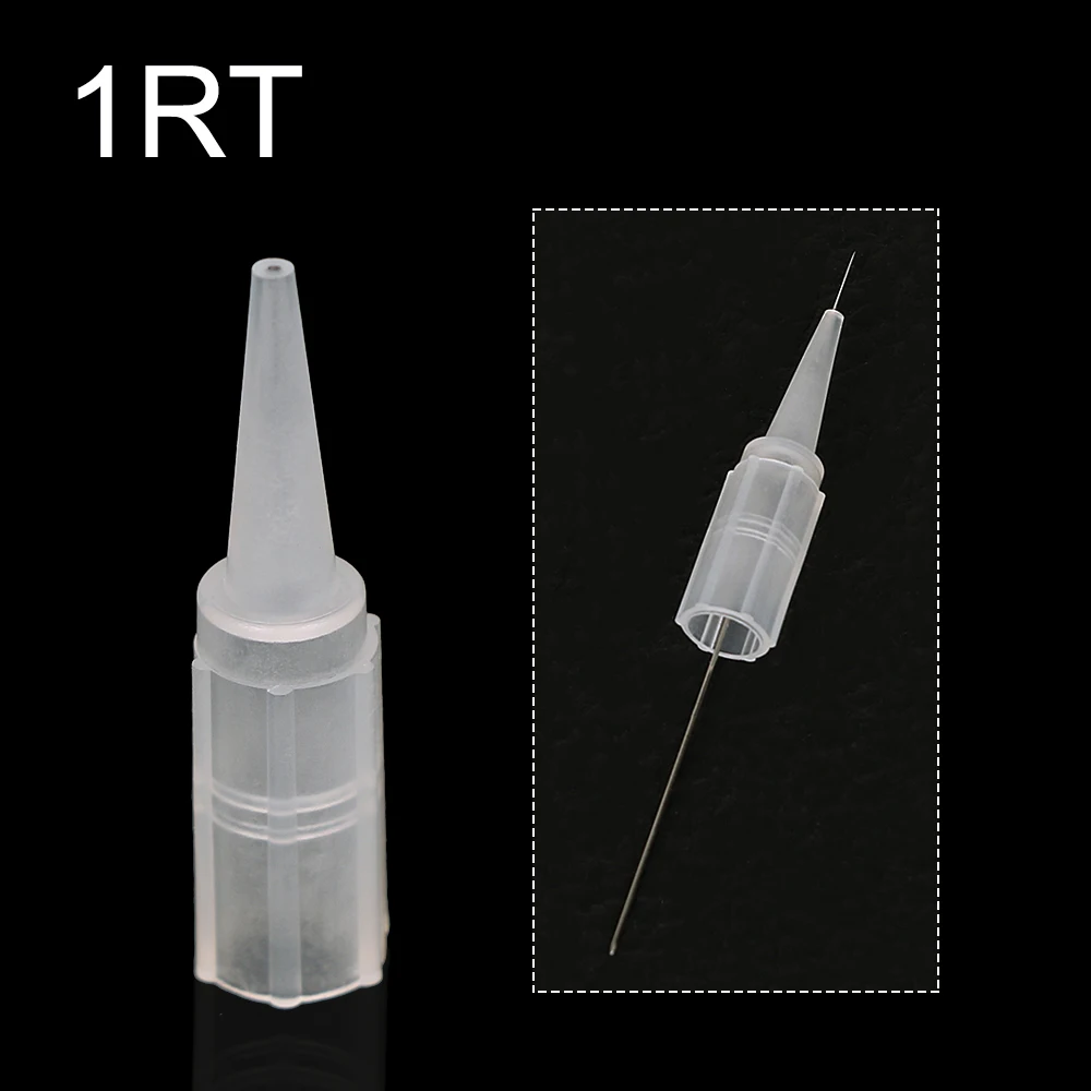 500 шт одноразовые татуировки перманентный макияж иглы Советы традиционные