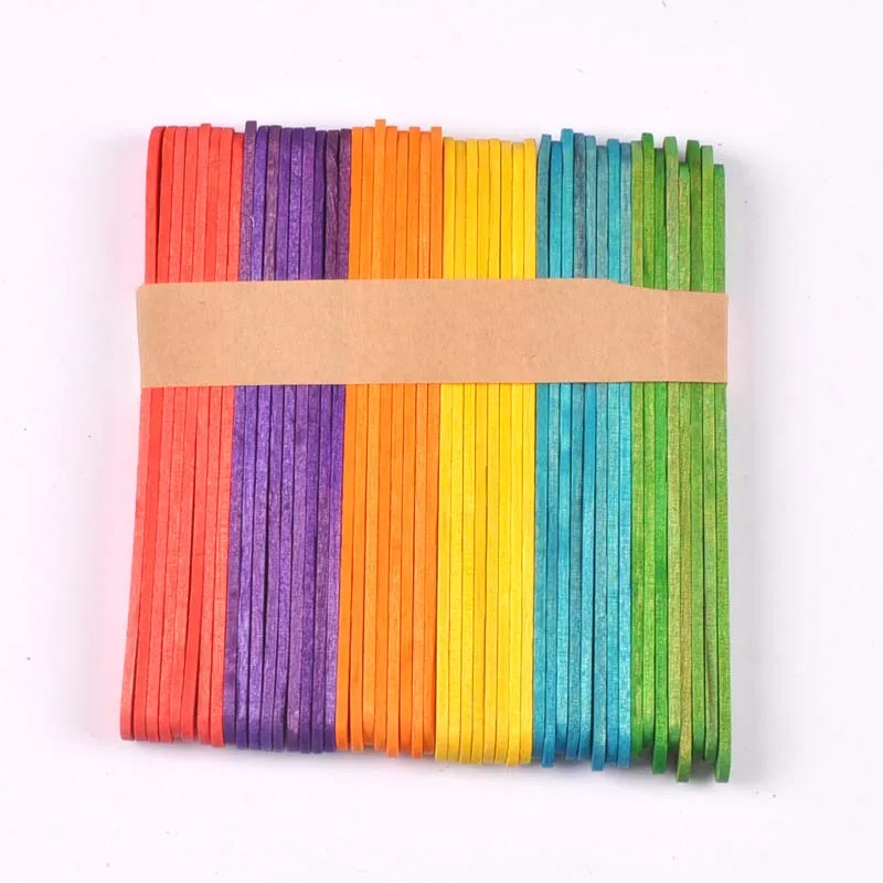 Палочка для мороженого из натурального дерева 50 шт./лот