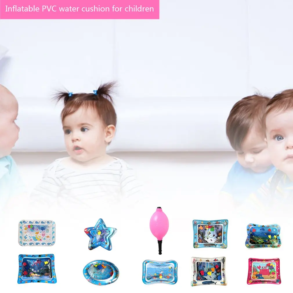 Детские надувные водные игровые коврики игрушки утолщенные ПВХ детские подушки